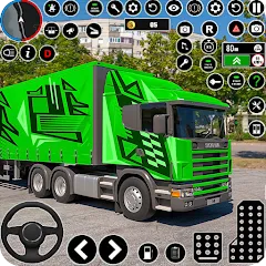 Скачать Взломанная Indian Truck Game 3d Truck sim на Андроид (Много денег)