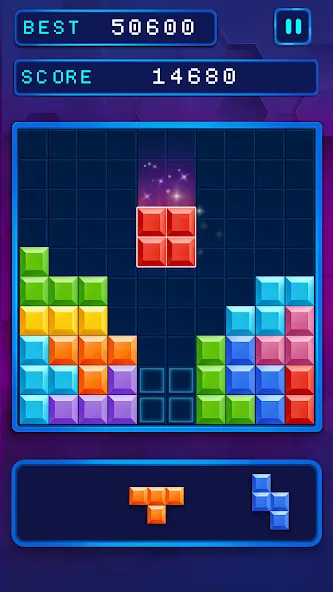 Block Puzzle: Popular Game МОД/Взлом [Все открыто, Дополнительные деньги и Меню MOD] Screenshot 1