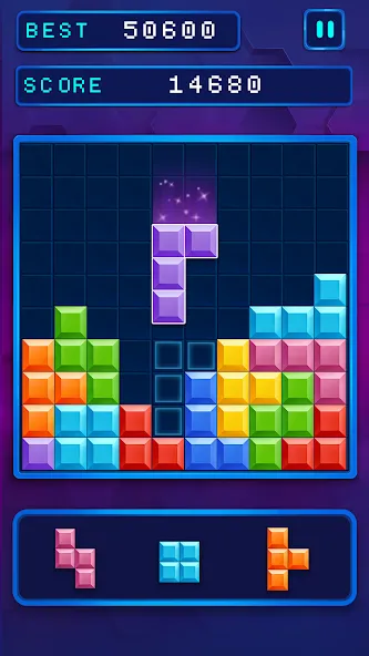 Block Puzzle: Popular Game МОД/Взлом [Все открыто, Дополнительные деньги и Меню MOD] Screenshot 2