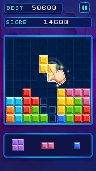 Block Puzzle: Popular Game МОД/Взлом [Все открыто, Дополнительные деньги и Меню MOD] Screenshot 4