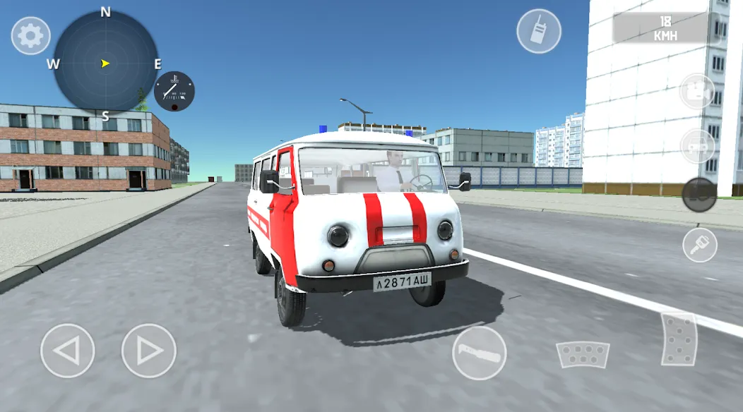 SovietCar: Simulator (оветКар) МОД/Взлом [Бесконечные деньги, Монеты и Мега MOD] Screenshot 1