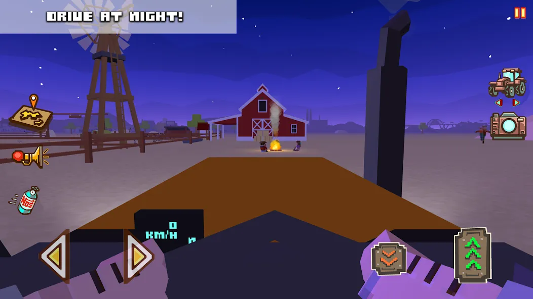 Blocky Farm Racing & Simulator МОД/Взлом [Меню, Бесконечные монеты и Открытые уровни] Screenshot 5