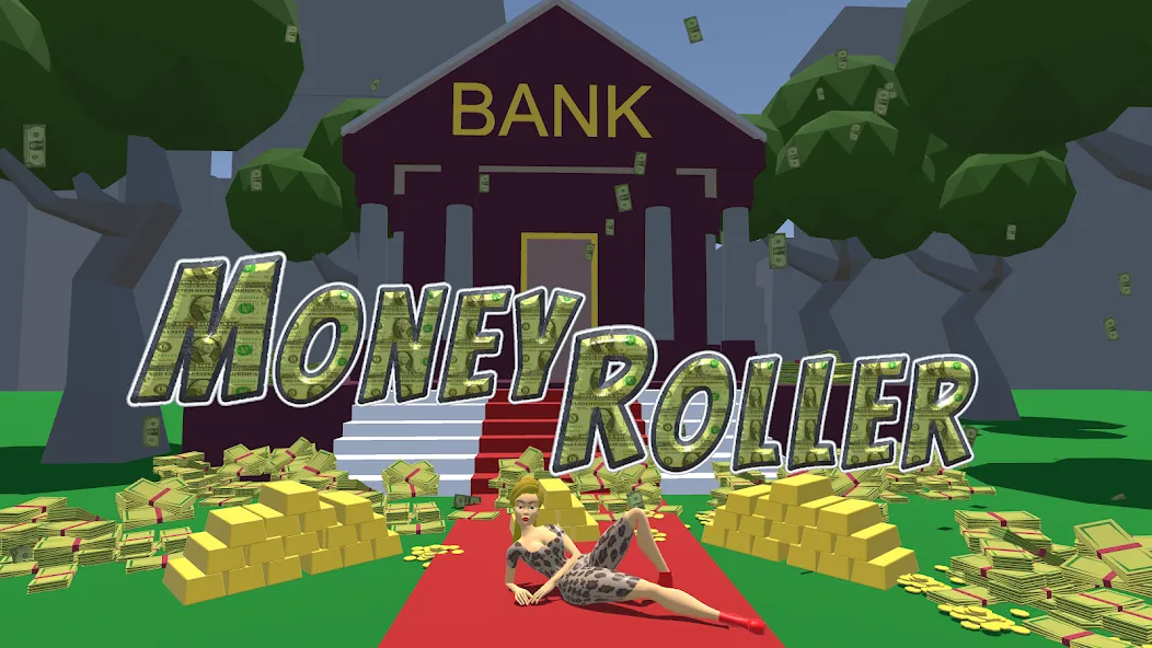 Money Roller (Мани Роллер) МОД/Взлом [Много монет, Открытые уровни и Мега MOD] Screenshot 1