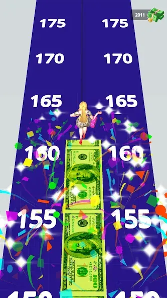 Money Roller (Мани Роллер) МОД/Взлом [Много монет, Открытые уровни и Мега MOD] Screenshot 4