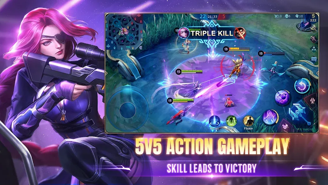 Mobile Legends: Bang Bang (Мобильные Легенды) МОД/Взлом [Много денег, Монет и Все открыто] Screenshot 1