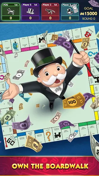MONOPOLY Solitaire: Card Games (Монополия Солитер) МОД/Взлом [Все открыто, Дополнительные деньги и Меню MOD] Screenshot 2