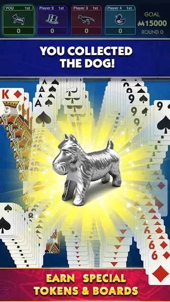 MONOPOLY Solitaire: Card Games (Монополия Солитер) МОД/Взлом [Все открыто, Дополнительные деньги и Меню MOD] Screenshot 3