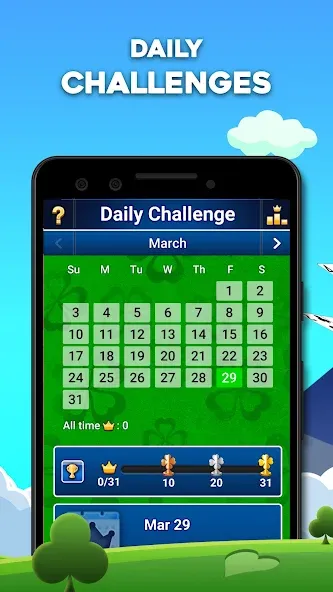 FreeCell Solitaire: Card Games (Фрицелл пасьянс) МОД/Взлом [Меню, Бесконечные монеты и Открытые уровни] Screenshot 4