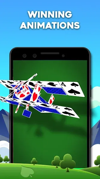 FreeCell Solitaire: Card Games (Фрицелл пасьянс) МОД/Взлом [Меню, Бесконечные монеты и Открытые уровни] Screenshot 5