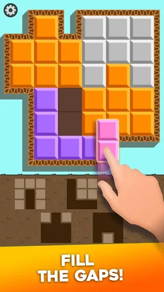 Block Puzzle Cats (Блок Пазл Кошки) МОД/Взлом [Бесконечные деньги, Монеты и Мега MOD] Screenshot 2