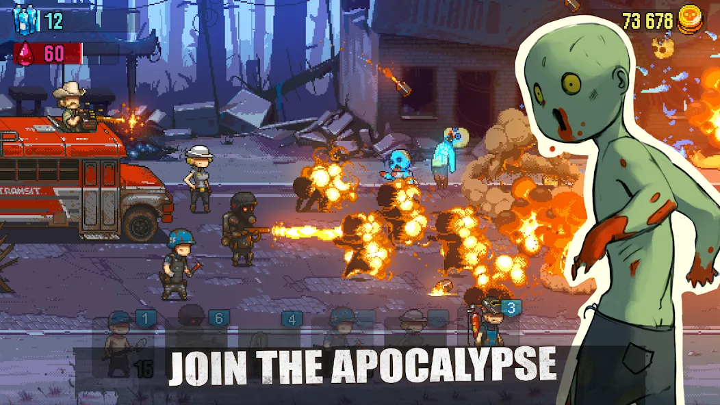 Dead Ahead: Zombie Warfare (Дед Ахед) МОД/Взлом [Много монет, Открытые уровни и Мега MOD] Screenshot 3