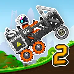 Скачать Rovercraft 2: Race a space car Взлом (Много денег) на Андроид бесплатно