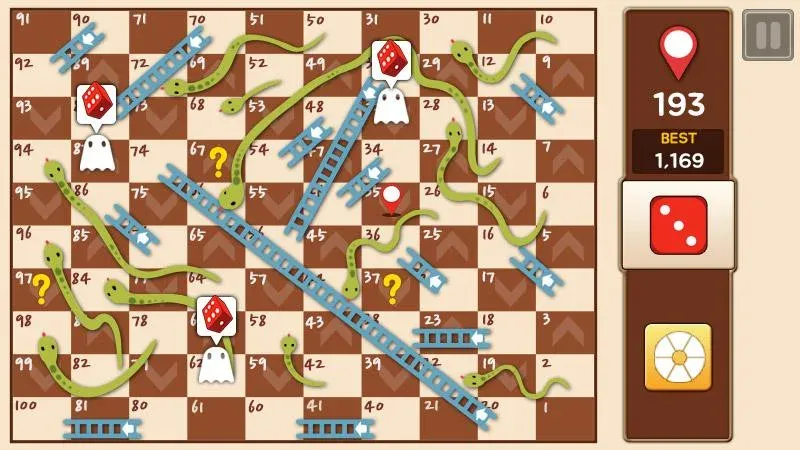 Snakes & Ladders King МОД/Взлом [Все открыто, Дополнительные деньги и Меню MOD] Screenshot 2