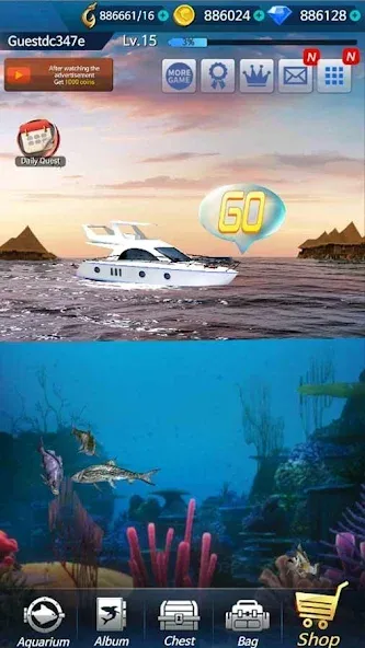 Fishing Championship МОД/Взлом [Много денег, Монет и Все открыто] Screenshot 5