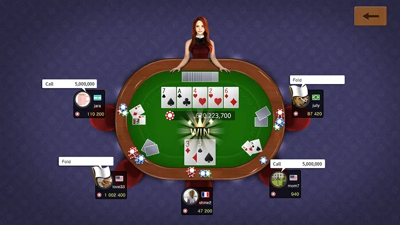 Texas holdem poker king МОД/Взлом [Бесконечные деньги, Монеты и Мега MOD] Screenshot 2