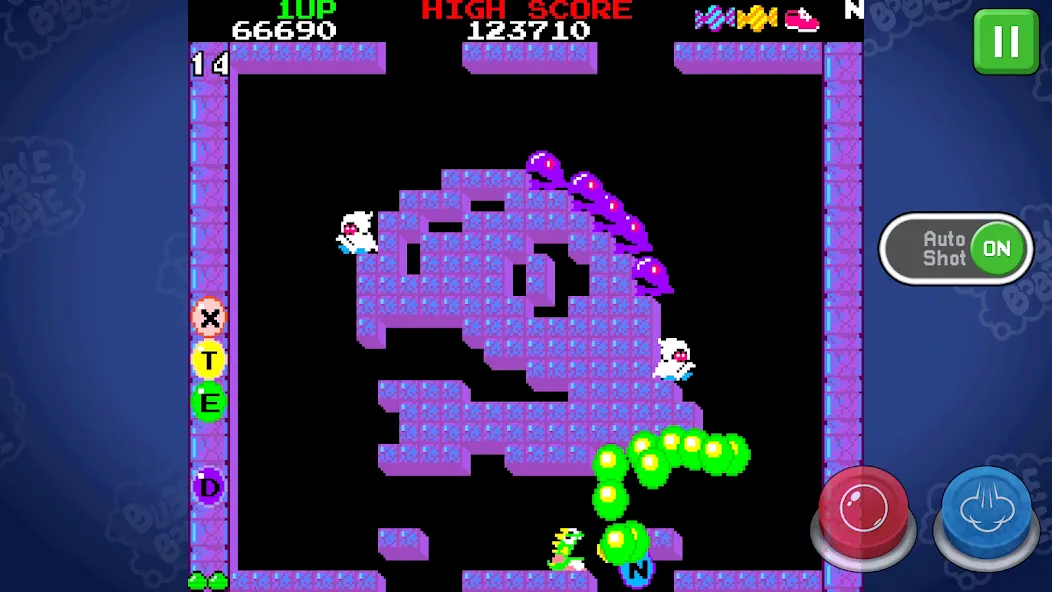 BUBBLE BOBBLE classic (БАБЛ БОББЛ классика) МОД/Взлом [Деньги, Монеты и Меню MOD] Screenshot 4