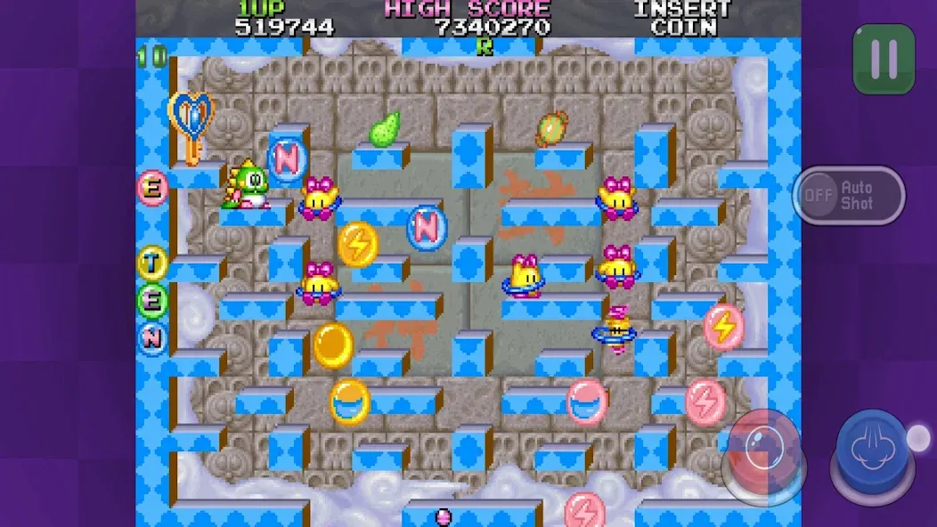Bubble Bobble 2 classic (Бабл Бобл 2 классик) МОД/Взлом [Все открыто, Дополнительные деньги и Меню MOD] Screenshot 1