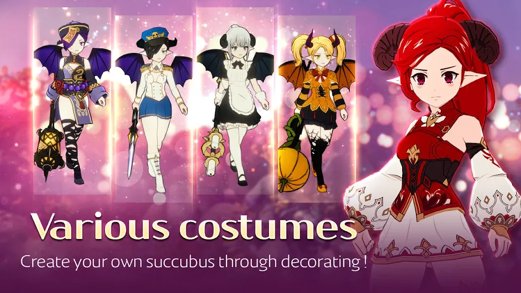Succubus Idle МОД/Взлом [Деньги, Монеты и Меню MOD] Screenshot 5