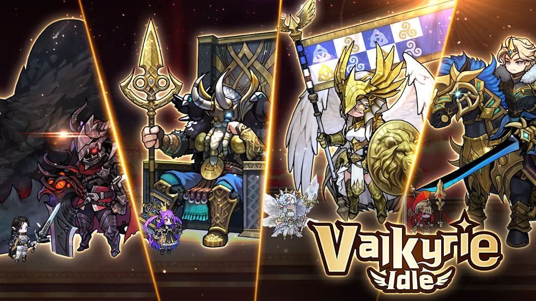 Valkyrie Idle — скриншот 1