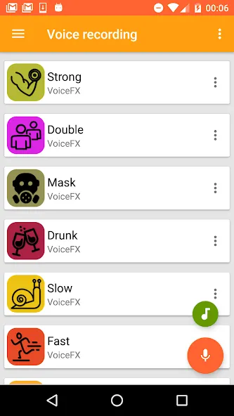 VoiceFX - Voice Changer with v МОД/Взлом [Все открыто, Дополнительные деньги и Меню MOD] Screenshot 4