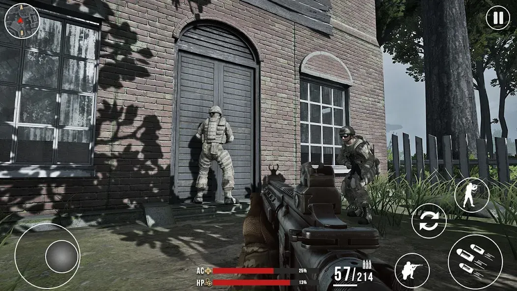 Modern Commando Warfare Combat МОД/Взлом [Деньги, Монеты и Меню MOD] Screenshot 1