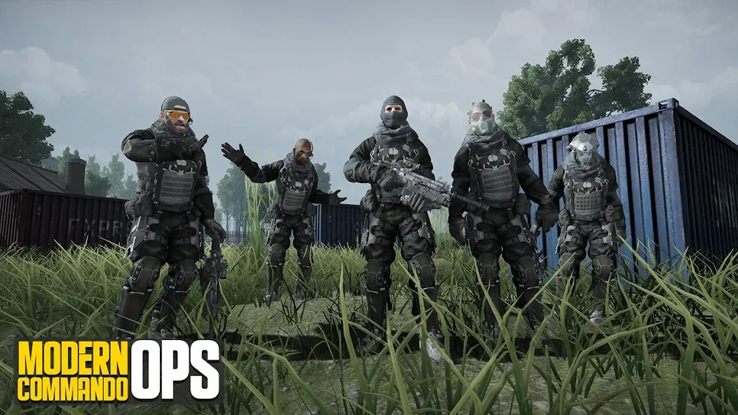 Modern Commando Warfare Combat МОД/Взлом [Деньги, Монеты и Меню MOD] Screenshot 3
