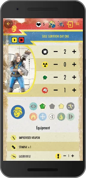 Fallout: Wasteland Warfare (Фоллаут) МОД/Взлом [Меню, Бесконечные монеты и Открытые уровни] Screenshot 4