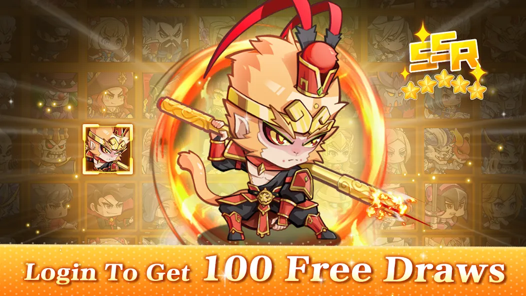 Mythic Summon: Idle RPG (Мифическое Призывание) МОД/Взлом [Много денег, Монет и Все открыто] Screenshot 2