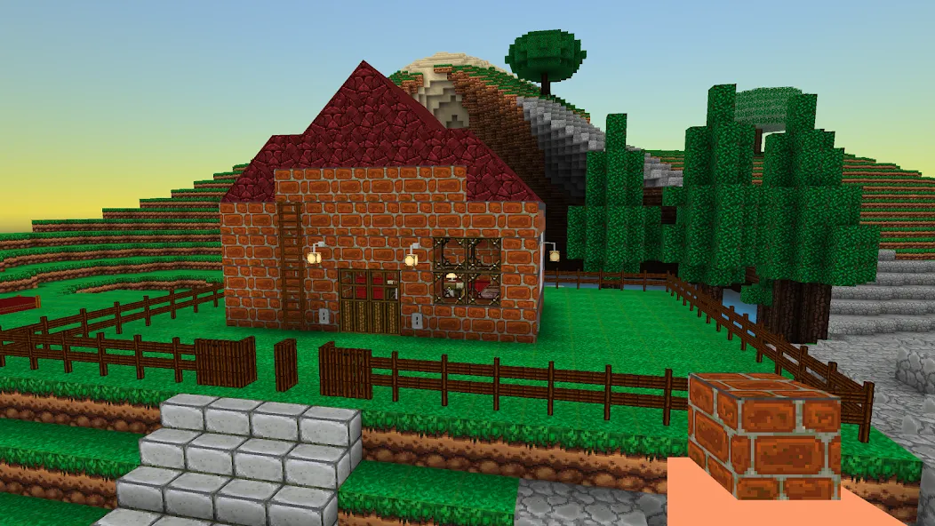 BlockBuild Craft a Dream World (БлокБилд Крафт мира мечты) МОД/Взлом [Много денег, Монет и Все открыто] Screenshot 2