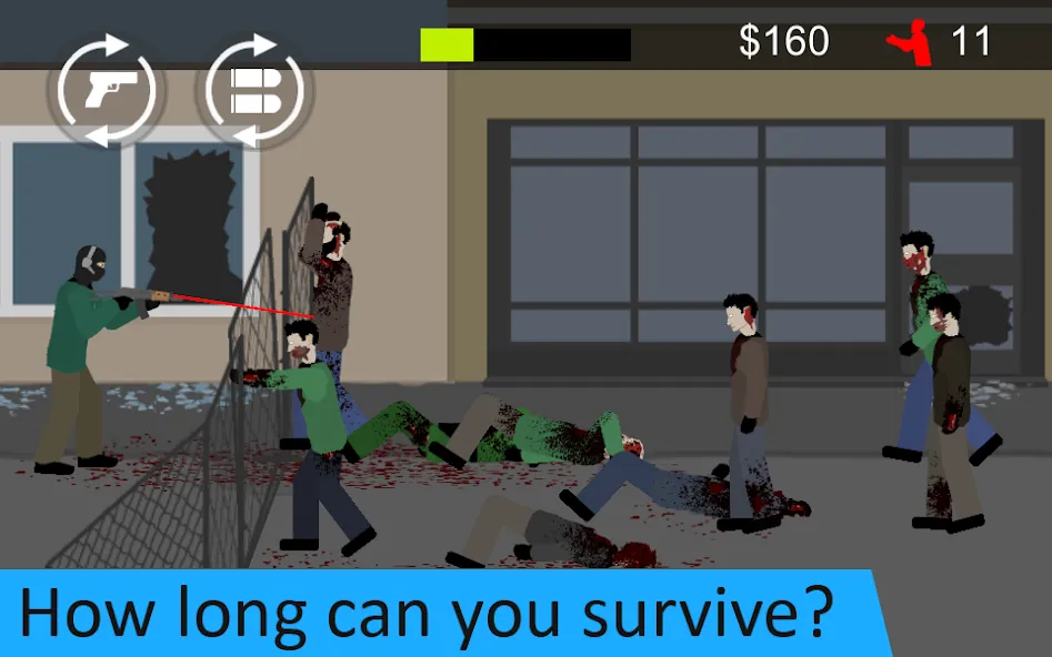 Flat Zombies: Defense&Cleanup (Флэт Зомби) МОД/Взлом [Бесконечные деньги, Монеты и Мега MOD] Screenshot 5