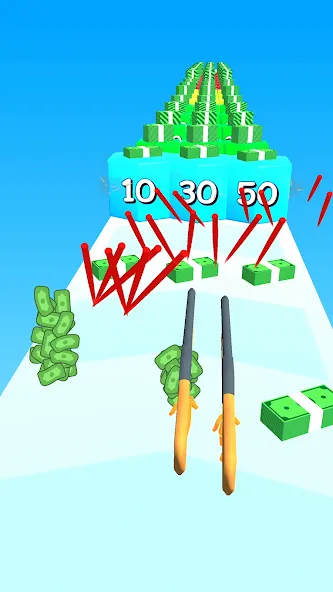 Gun Head Run (Ган Хэд Ран) МОД/Взлом [Много монет, Открытые уровни и Мега MOD] Screenshot 1