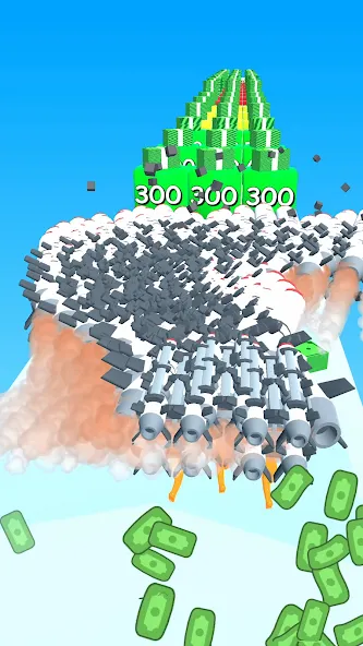 Gun Head Run (Ган Хэд Ран) МОД/Взлом [Много монет, Открытые уровни и Мега MOD] Screenshot 3