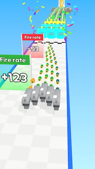 Merge Bullet (Мерж Буллет) МОД/Взлом [Деньги, Монеты и Меню MOD] Screenshot 2