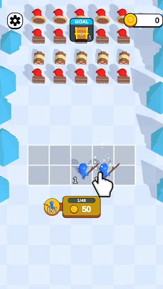 Merge Weapons: Battle Game (Мердж Вепонс) МОД/Взлом [Деньги, Монеты и Меню MOD] Screenshot 1