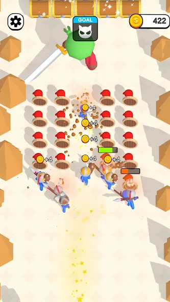 Merge Weapons: Battle Game (Мердж Вепонс) МОД/Взлом [Деньги, Монеты и Меню MOD] Screenshot 4