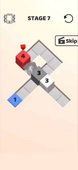 Stack Cube! МОД/Взлом [Много монет, Открытые уровни и Мега MOD] Screenshot 2
