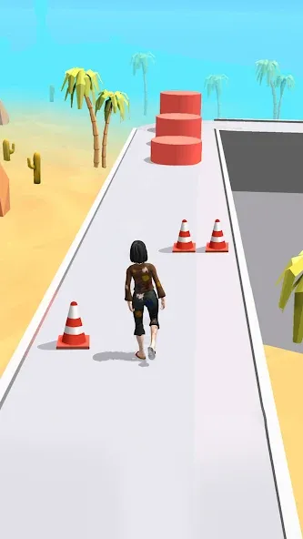 Money Run 3D (Мани Ран 3Д) МОД/Взлом [Деньги, Монеты и Меню MOD] Screenshot 1