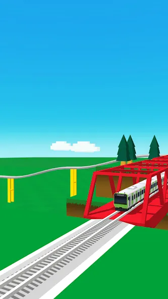 Train Go - Railway Simulator (Трэйн Го) МОД/Взлом [Деньги, Монеты и Меню MOD] Screenshot 4