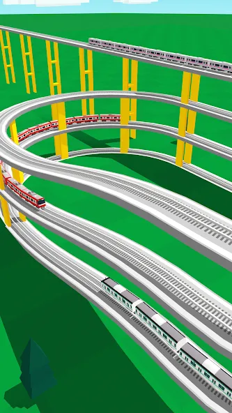 Train Go - Railway Simulator (Трэйн Го) МОД/Взлом [Деньги, Монеты и Меню MOD] Screenshot 5