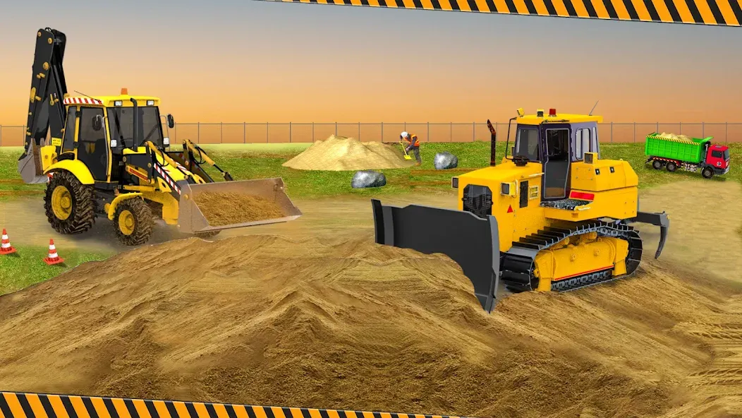 Heavy Construction Simulator МОД/Взлом [Много монет, Открытые уровни и Мега MOD] Screenshot 3