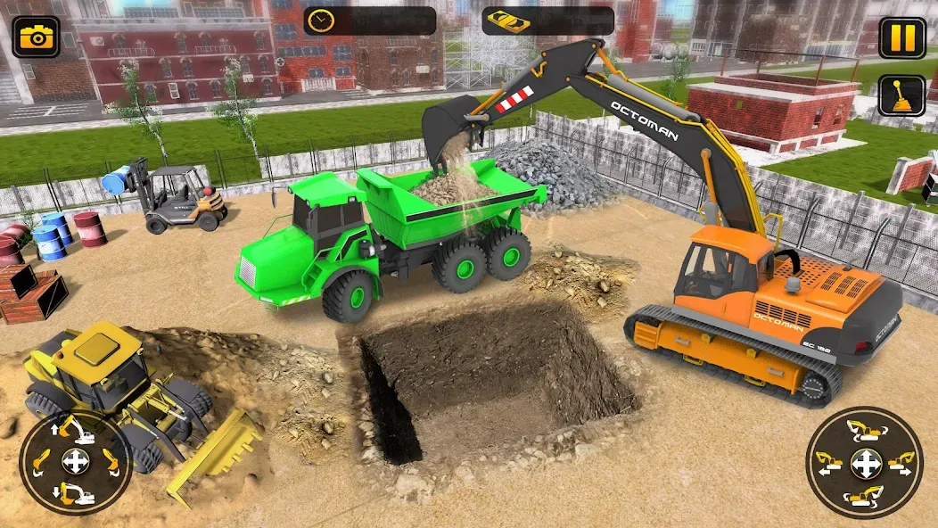 Heavy Construction Simulator МОД/Взлом [Много монет, Открытые уровни и Мега MOD] Screenshot 5