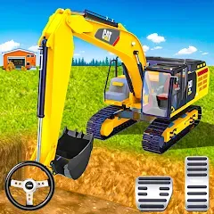 Скачать Взломанная Heavy Construction Simulator на Андроид (Много денег)