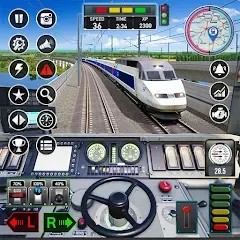 Скачать взломанную City Train Game 3d Train games на Андроид: много денег и все поезда разблокированы бесплатно