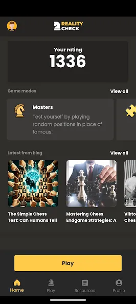 Reality Check Chess (Реалити Чек) МОД/Взлом [Деньги, Монеты и Меню MOD] Screenshot 1
