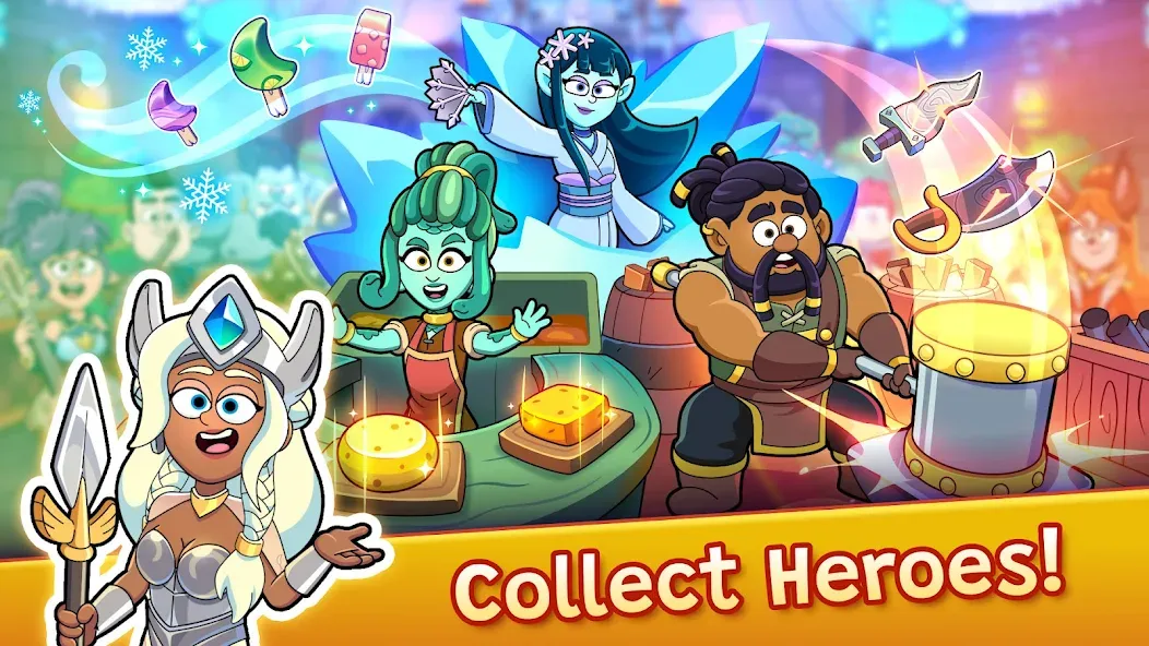 Potion Punch 2: Cooking Quest (Пошен Панч 2) МОД/Взлом [Меню, Бесконечные монеты и Открытые уровни] Screenshot 3