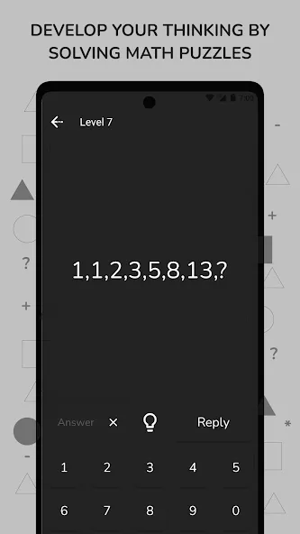 Math Puzzle & Brain Riddles МОД/Взлом [Деньги, Монеты и Меню MOD] Screenshot 2