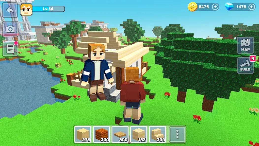 MiniCraft: Blocky Craft 2024 (МиниКрафт) МОД/Взлом [Деньги, Монеты и Меню MOD] Screenshot 2