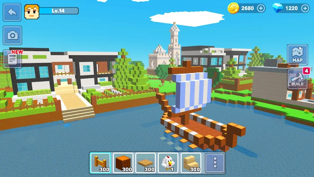 MiniCraft: Blocky Craft 2024 (МиниКрафт) МОД/Взлом [Деньги, Монеты и Меню MOD] Screenshot 4