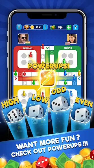 Ludo Club - Fun Dice Game (Лудо Клуб) МОД/Взлом [Меню, Бесконечные монеты и Открытые уровни] Screenshot 4