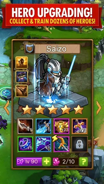 Magic Rush: Heroes (Меджик Раш) МОД/Взлом [Бесконечные деньги, Монеты и Мега MOD] Screenshot 3